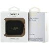 Etui Guess Silicone Glitter Ring do      AirPods Pro 3 czarny